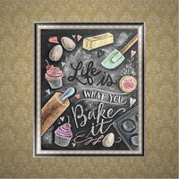 TWBB 5D Kit de pintura de diamante para adultos, juego de pintura de diamante, estilo de periódico, 10.0 x 12.0 in (patrón de bakeit) - Arteztik
