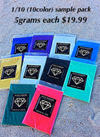 42g/1.5oz Iridescent Blue Mica Powder Pigment (Epoxy,Resin,Soap,Plastidip) BLACK DIAMOND PIGMENTS - Arteztik
