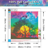 XPCARE - Juego de 6 pinturas con diamantes de imitación de luna para decoración de pared del hogar (lienzo de 12.0 x 12.0 in) - Arteztik
