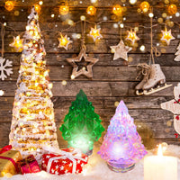 Molde de resina epoxi para árbol de Navidad en 3D, 4 piezas, hecho a mano, para manualidades, joyas, soporte de luz, herramientas para hacer jabón, loción para decoración - Arteztik
