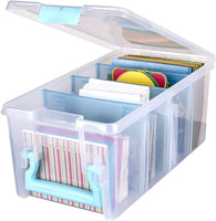 ArtBin Semibolsa grande, caja de almacenamiento de artesanías transparente, 6925AB - Arteztik
