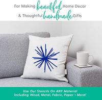 Plantillas con diseño de I Like That Lamp Nordic Themed Stencils – Easy DIY decoración de pared para hacer plantillas de letreros, Nórdico Grande, 3 paquete de - Arteztik
