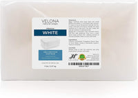 Velona - Base de jabón para derretir y verter de 2 libras de color blanco | Libre de SLS/SLES | Barras naturales para el mejor resultado para hacer jabón - Arteztik
