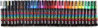 Uni Posca PC3M24C - Juego de rotuladores de pintura con papelería Miyabi - Arteztik
