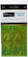 Hojas de transferencia de papel de aluminio de Brutus Monroe de 6 x 12 pulgadas, 10 hojas - Arteztik
