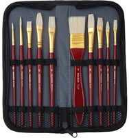 MEEDEN - Juego de 46 piezas de pintura al óleo con caballete de madera de haya, tubos de pintura al óleo de 0.4 fl oz x 24 y todos los suministros adicionales, perfecto para principiantes, estudiantes y niños - Arteztik
