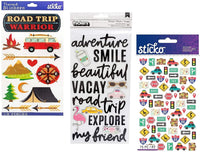 149 pegatinas para viajes por carretera, kit de pegatinas con Vacación, viaje por carretera, camping, viaje, camping, RV - Arteztik
