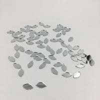 Espejos de cristal para manualidades, 100 piezas, diseño de caballo de ojo, para proyectos de manualidades y bordado de Sheesha de 0.472 x 0.276 in - Arteztik
