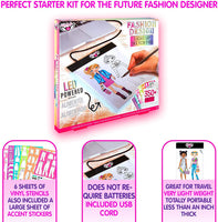 Fashion Angels Fashion Design Light Pad Sketch Set 12521 Light Up Tracing Pad, incluye USB, Ultra Thin Tablet, Multi - Arteztik
