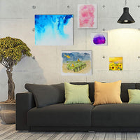 COYMOS Stretched White Blank Canvas for Painting, Acrylic, Oil, Wet Art Media - Multi Pack Pre-Stretched Canvas 100% Cotton Canvas Boards for Artists - 10 Pack 4"x4", 5"x7", 8"x10", 9"x12", 11"x14" - Arteztik
