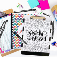 Bolígrafos de letras a mano, bolígrafos de caligrafía negros para principiantes escribiendo, dibujos, dibujos, ilustraciones de acuarela, diario bala, álbumes de recortes, juego de 8 - Arteztik
