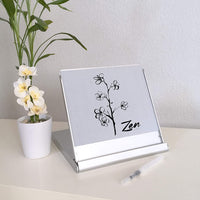 Zen artista Board, Fusion, de pintura con agua relajación meditación arte, aliviar el estrés, pequeño tamaño de viaje Magic dibujo acuarela con cepillo para polvo - Arteztik
