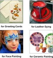 Pintura Esponja, abuff sintético Artista Esponjas para pintar, Face Painting, clavos, pintura, manualidades, cerámica y platos de lavado, 12 pcs - Arteztik
