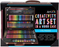 Art 101 - Juego de arte de madera (173 piezas) - Arteztik
