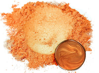Eye Candy Mica Pigmento en polvo "Shibuya Orange" (1.76 oz) multiusos DIY Artes y Artesanías Aditivo | carpintería, epoxi, resina, bombas de baño naturales, pintura, jabón, esmalte de uñas, bálsamo labial (Shibuya Orange, 50 G) - Arteztik
