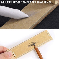 19 piezas de mezcla de tachuelas y tortillones de papel Art Blenders con papel de lija sacapuntas puntero para estudiante Artista carbón bocetos herramientas de dibujo - Arteztik
