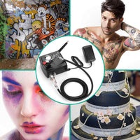 Airbrush AGPTEK Mini aerógrafo con compresor de aire, kit de aerógrafo portátil de doble acción para decoración de tartas, herramientas de manualidades, maquillaje, pintura y manicura - Arteztik
