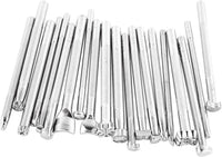samyo 20 Pcs DIY trabajo de piel Saddle Making Tools Set Carving Craft Leather Craft sellos hecho a mano arte Herramientas - Arteztik

