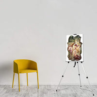 Soporte de caballete para trípode de 21" a 66", con bolsa de transporte, color negro - Arteztik
