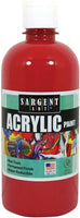 Pintura acrílica Sargent Art, Negro, 16 onza - Arteztik
