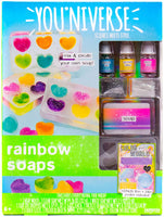 Youniverse Mix & Create Your Own Rainbow Jabones por Horizon Group USA.Girl STEM Kit de manualidades para hacer jabón de bricolaje, kit de ciencia para hacer jabones, multicolor - Arteztik

