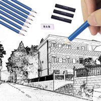 H & B - Juego de lápices de dibujo y dibujo - Arteztik
