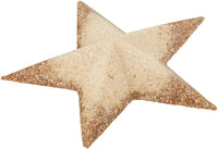 Estrellas de madera para manualidades, recortes de estrella (2.9 x 2.9 x 0.5 in, 12 piezas) - Arteztik
