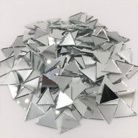 Espejo de mosaico de 0.472 in con forma triangular, 120 piezas - Arteztik
