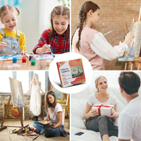BOMIER DIY pintura por números para adultos niños principiantes, lienzo pintura al óleo por número Kit para decoración del hogar, dibujo con pinceles, Forest Girl 16 x 20 pulgadas (sin marco) - Arteztik
