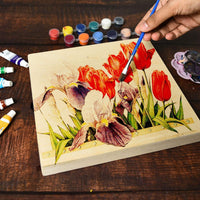 Pomeat - 6 paneles de madera de 7.9 x 7.9 in, tableros de madera de abedul sin acabar, paneles de madera para pintura, dibujo y manualidades - Arteztik
