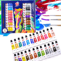 TBC The Best Crafts Juego de pintura acrílica de 60 colores (0.7 fl oz x 60) para artistas profesionales, adultos. Pintura de roca, pintura de arcilla, lienzo, pintura de tela, suministros de artes y manualidades y artículos esenciales de arte escolar par - Arteztik
