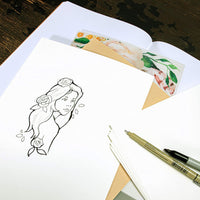 Papel de tinta alcohólica para artistas y pintores (8.7 x 11.8 in, 20 hojas) - Arteztik
