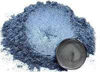 Pigmento en polvo de Mica Tanto Grey (1.76 oz), multiusos, para manualidades, artes y manualidades, carpintería, epoxi, resina, bombas de baño naturales, pintura, jabón, esmalte de uñas, bálsamo de labios (gris oscuro, 1.76 oz). - Arteztik
