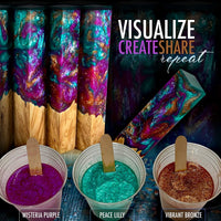 Mica Powder Pigment "Vibrant Bronze" (1.76 oz) multiusos DIY Artes y Manualidades Aditivo | carpintería, bombas de baño naturales, resina, pintura, epoxi, jabón, esmalte de uñas, bálsamo labial - Arteztik
