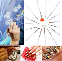 33 piezas Mandala Dotting Tools Kit de bolígrafo para pintura de uñas, patrón de relieve, manualidades, lienzo y dibujo - Arteztik
