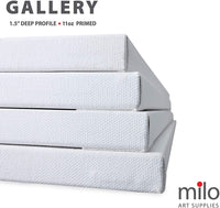 Milo Pro - Lienzo para artista, 35.8 x 48.0 in, 2 unidades, perfil de galería de 1.5 in - Arteztik
