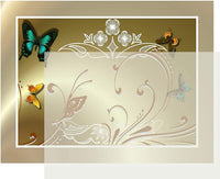 50 suave de color blanco translúcido 17 # Thin Hojas – 4.25" x 5.5" (4.25 x 5.5 inches) cuarto de tamaño carta – 17 lb/libra Peso ligero Buena Calidad – Papel, diversión o uso oficial – de rastreo no un transparente - Arteztik
