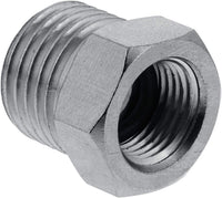 Master Airbrush marca 1/4" BSP macho a 1/8" BSP hembra Fitting adaptador de conversión, conector para mangueras de aerógrafo y Compresores - Arteztik
