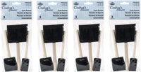 ROYAL BRUSH RFOMW-3P Cepillo de espuma, paquete de 3 - Arteztik
