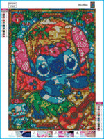 SuperDecor 5D Kit de pintura de diamante para adultos, perforación completa, bordado de diamantes, kit de pintura por número para decoración de pared del hogar, punto de baile con guitarra azul - Arteztik
