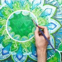 Herramientas de punteo Mandala, 27 piezas de pintura de puntos para adultos, herramientas de pintura de plantillas, bandeja de pintura para lápices para lienzo, manualidades de dibujo, arcilla, pintura de rocas, colorear, dibujo de arte - Arteztik
