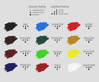 MyArtscape - Juego de pinturas acrílicas (12 botellas de 3.4 fl oz) - Arteztik
