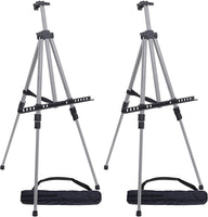 US Art Supply PISMO caballete de aluminio liviano, ideal para usar arriba de una mesa o piso, bolsa gratis - Arteztik
