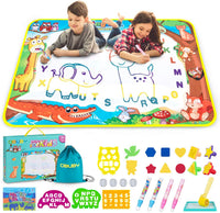 Obuby Aqua Magic Mat, alfombra extra grande para niños, para dibujar y colorear. Juguetes educativos para niños y niñas a partir de 3 año - Arteztik
