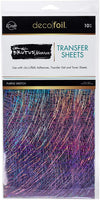Hojas de transferencia de papel de aluminio de Brutus Monroe de 6 x 12 pulgadas, 10 hojas - Arteztik
