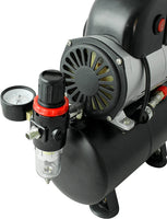 Ophir aerógrafo compresor de aire 0,3 mm, 0,5 mm, 0.8 mm – Kit de aerógrafo profesional con 110 V AIRBRUSHING tanque de aire para pared de bronceado coche pintura - Arteztik
