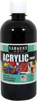 Pintura acrílica Sargent Art, Negro, 16 onza - Arteztik
