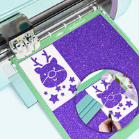 TECKWRAP - Hojas adhesivas de vinilo brillante para cortador de manualidades, 12.0 x 12.0 in, 10 hojas por paquete - Arteztik
