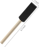 Bates- Pinceles de pintura de espuma, 26 unidades, 1 pulgada, esponja, esponja, pincel de pintura, pinceles de espuma, pinceles de espuma para pintura, cepillos de espuma para manchas, esponjas de pintura, cepillos de espuma para mod Podge - Arteztik
