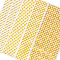 4098 pegatinas de diamantes de imitación, 5 hojas de 3/4/5/0.236 in, autoadhesivas, color negro, para manualidades, cuerpo, maquillaje de uñas, festival, carnaval (color negro mixto) - Arteztik
